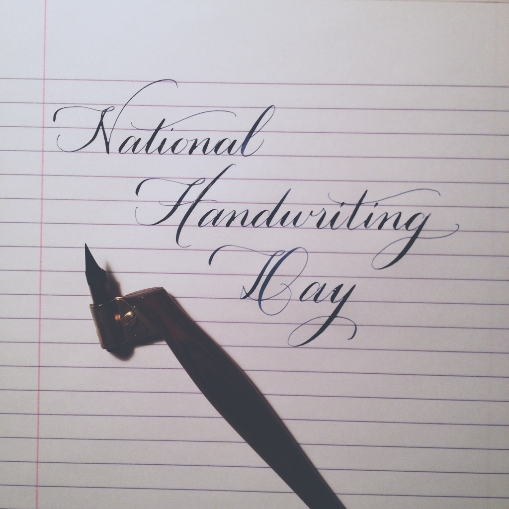 national handwriting day