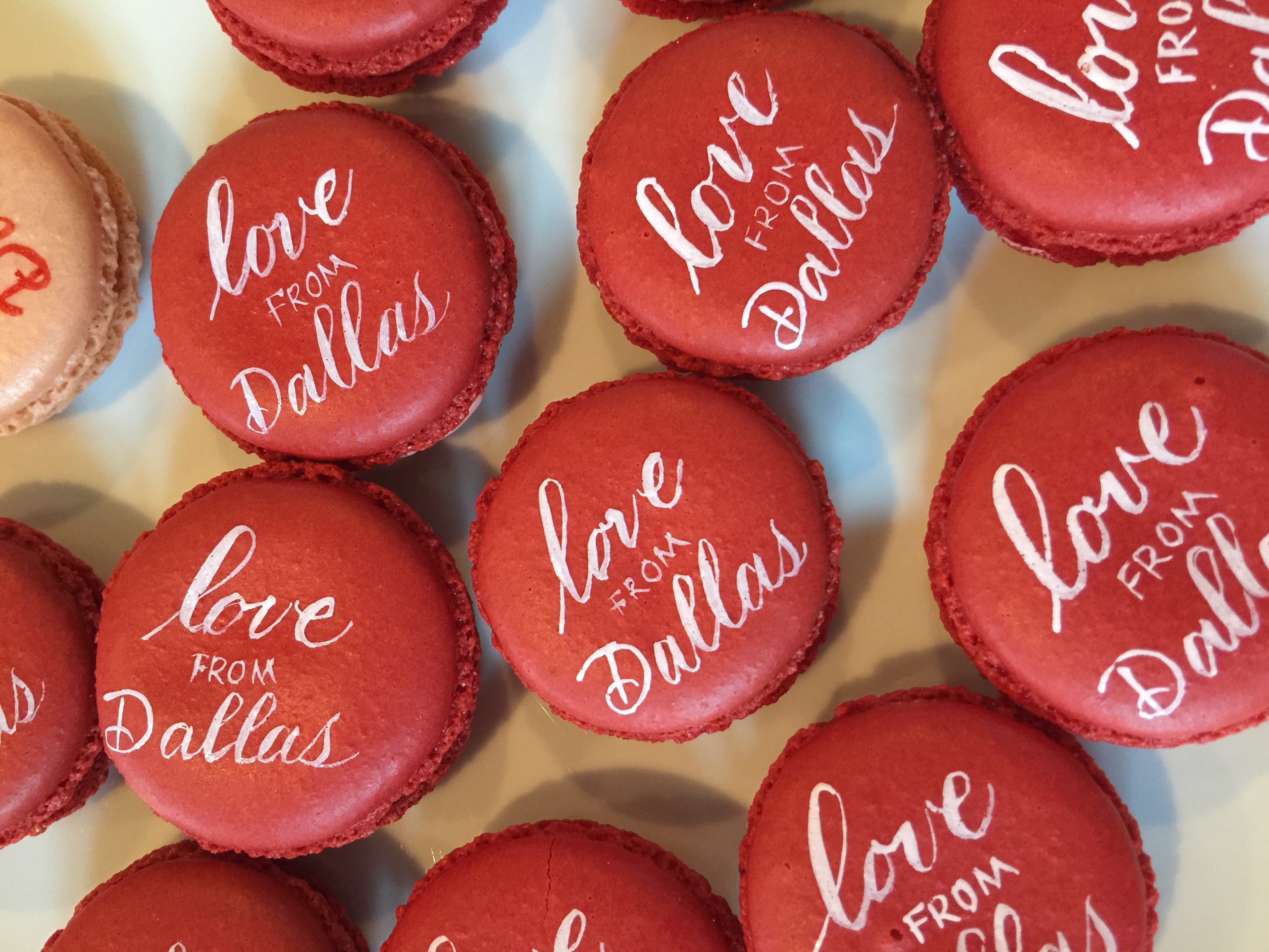 How To Write On A Macaron Left Handed Calligrapher