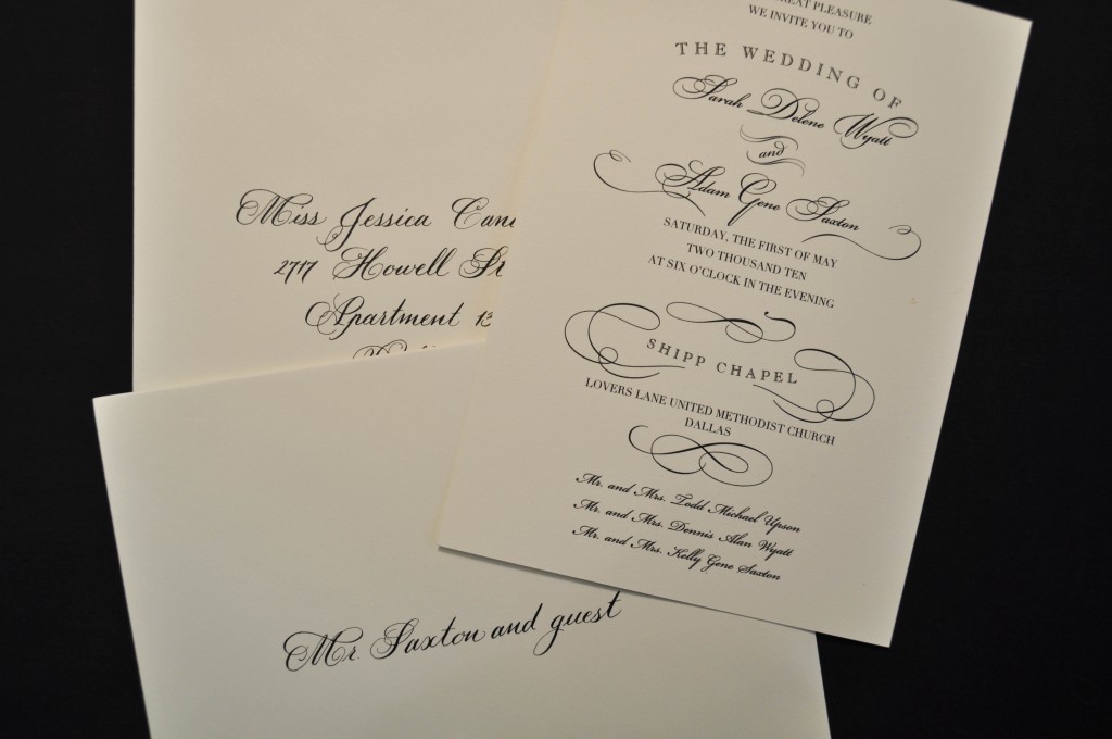 dallas calligrapher