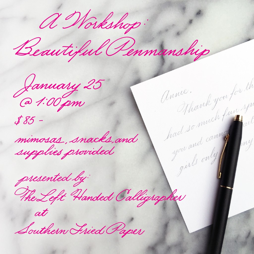 Dallas Calligraphy Classes