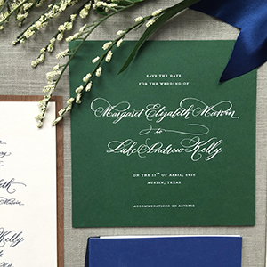 Dallas Wedding Calligrapher | The Left Handed Calligrapher