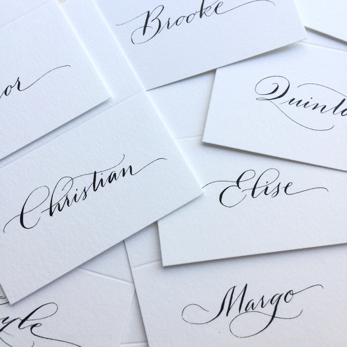 luxury dallas calligrapher